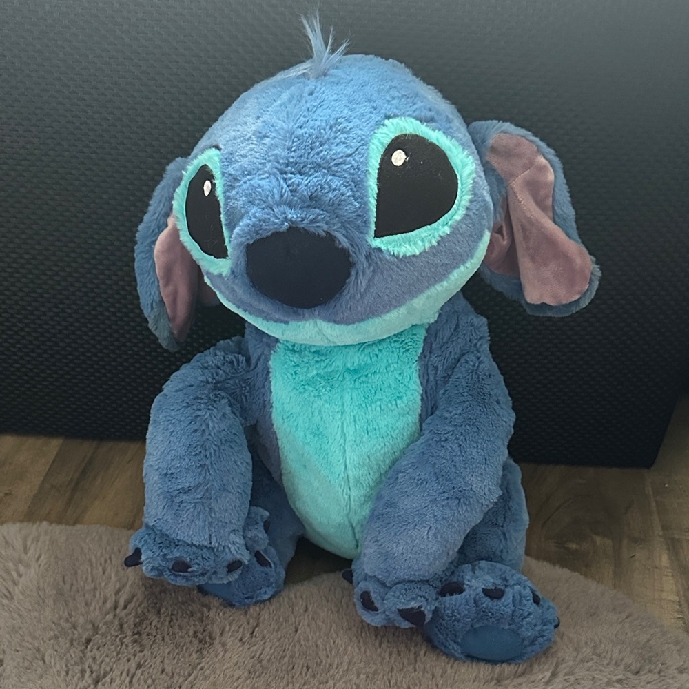 Disney Blue and Teal Stitch Stuffed Animal